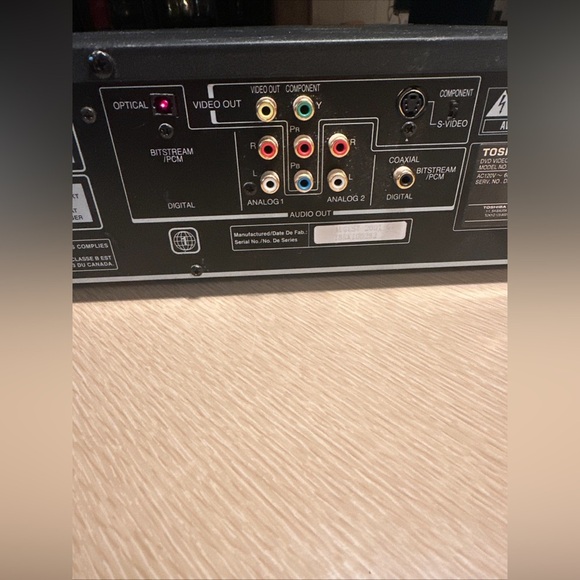 Toshiba SD-2715c 5 Disc Carousel Changer CD And DVD Tested Working Great - Picture 6 of 8